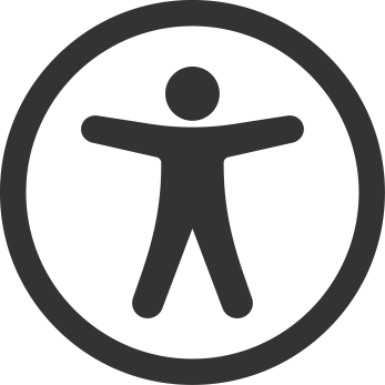 person with arms outstretched within a circle