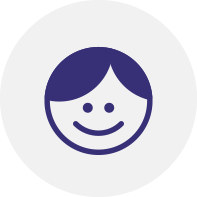 icon of a persons face